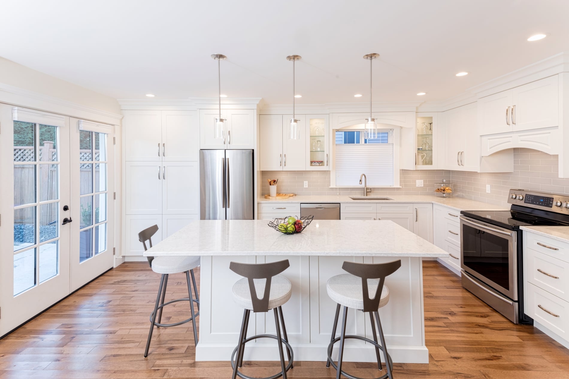 kitchen reno, full view