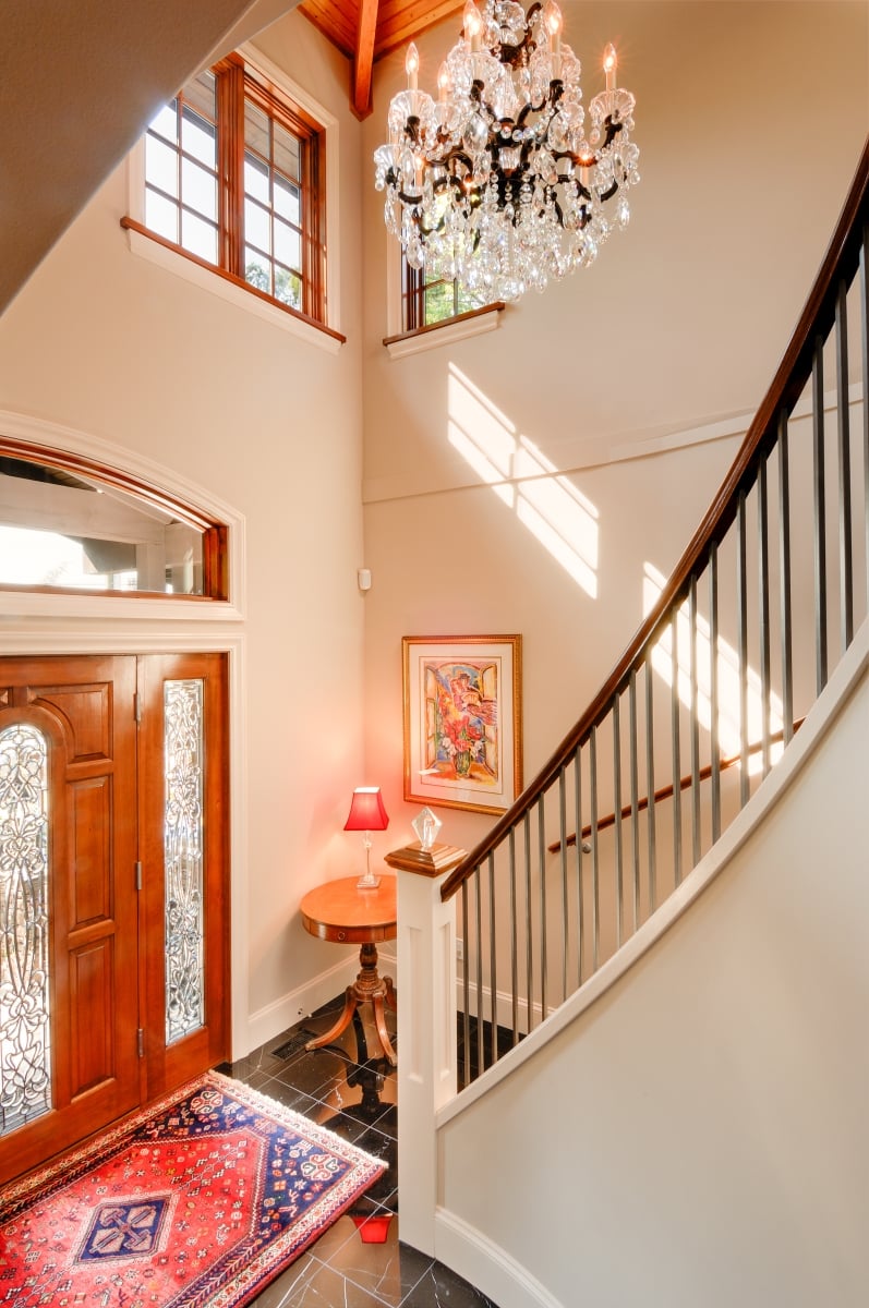entry with staircase