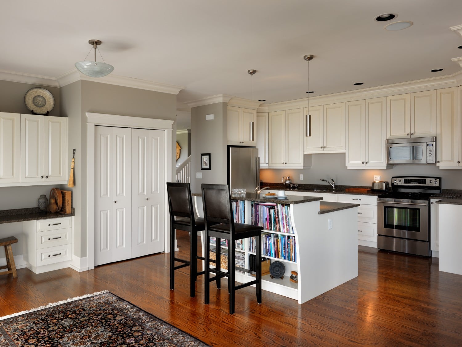 kitchen in Victoria custom home